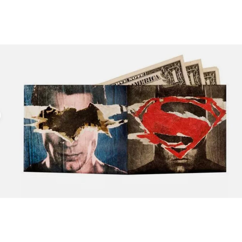 Loot Crate Exclusive Batman VS Superman Dawn of Justice Mighty Wallet - VERSUS